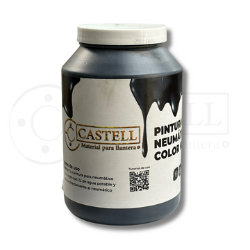 Pintura Para Neumático Color Negro 1 Lt.