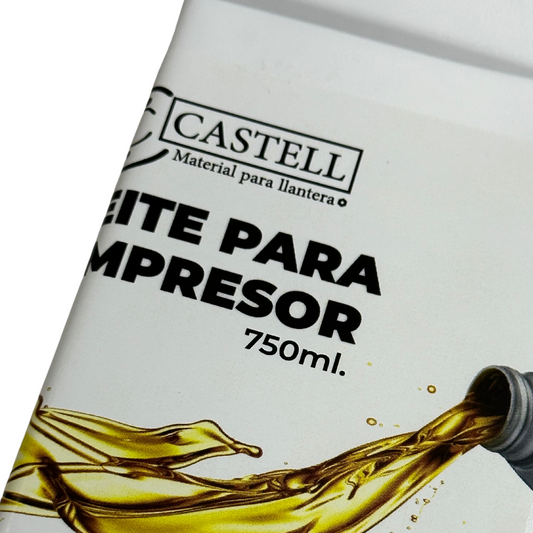 Aceite Para Compresor 750 ml.