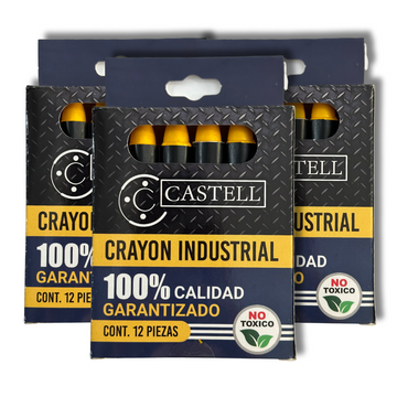 Caja Crayón Amarillo 12 pzas